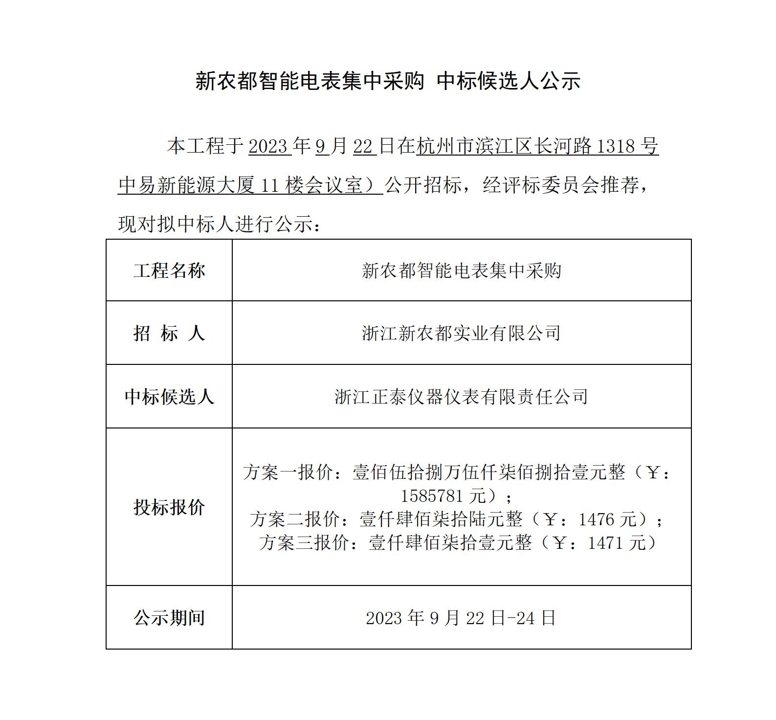 新農(nóng)都智能電表集中采購(gòu) 中標(biāo)候選人公示_01